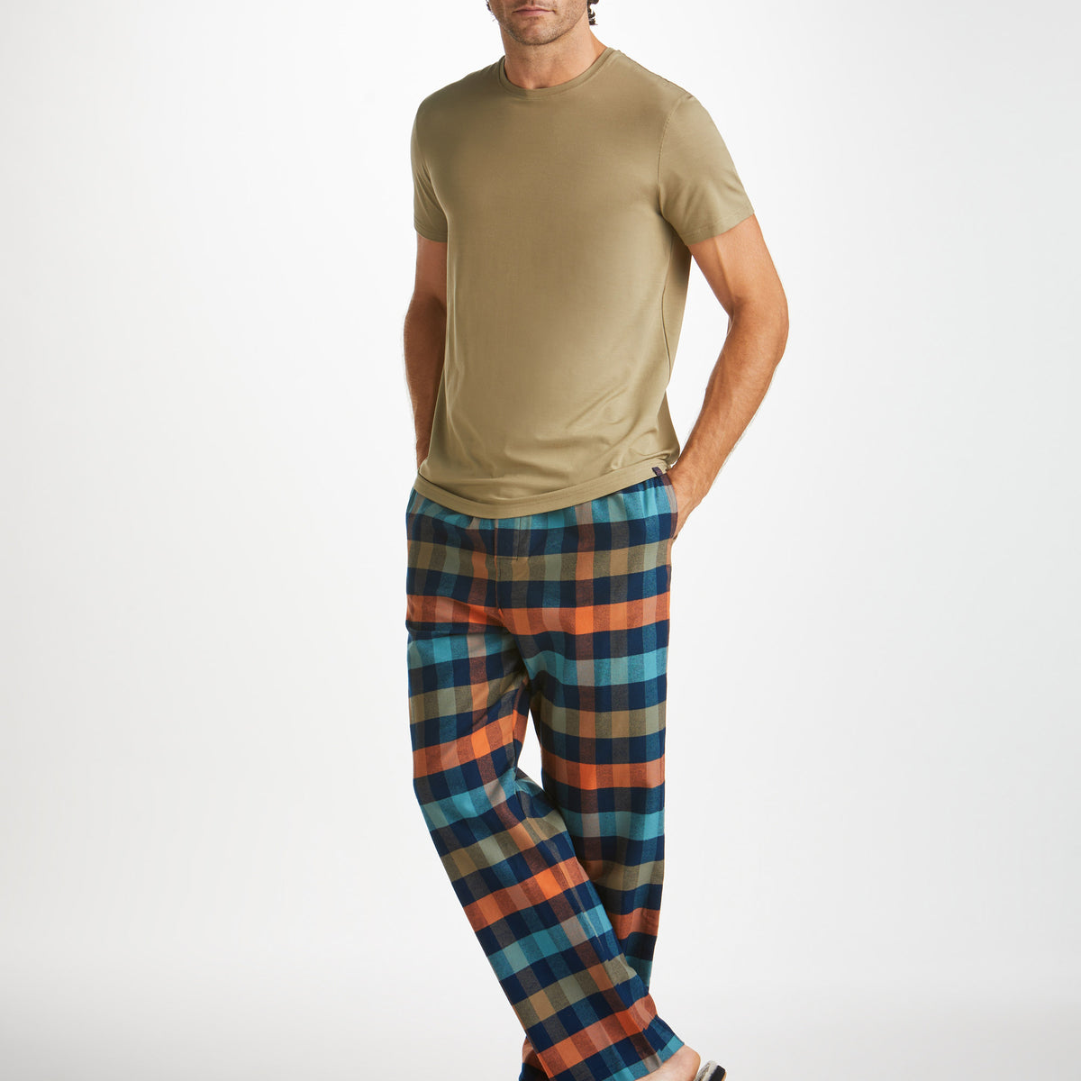 Men's Organic Cotton Drawstring Lounge Pants - S/M, L/XL, 2XL/3XL |  EcoPlanet / EcoChoices